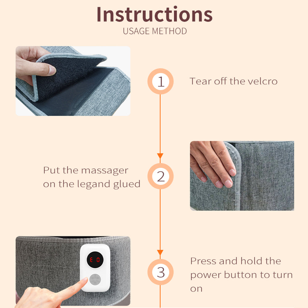 AR331 Cordless Heating Pad USB Abdominal Massager 2500mAh Heating Massage Belt AR331 Cordless Heating Pad USB Abdominal Massager 2500mAh Heating Massage Belt